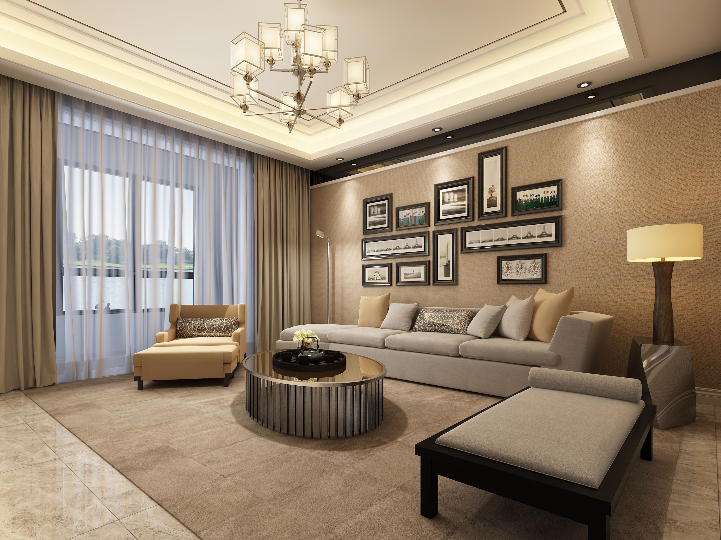 貴陽(yáng)未來方舟大平層,現(xiàn)代風(fēng)格裝修設(shè)計(jì)案例!