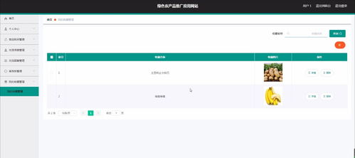 ssm綠色農(nóng)產(chǎn)品推廣應(yīng)用網(wǎng)站 vue