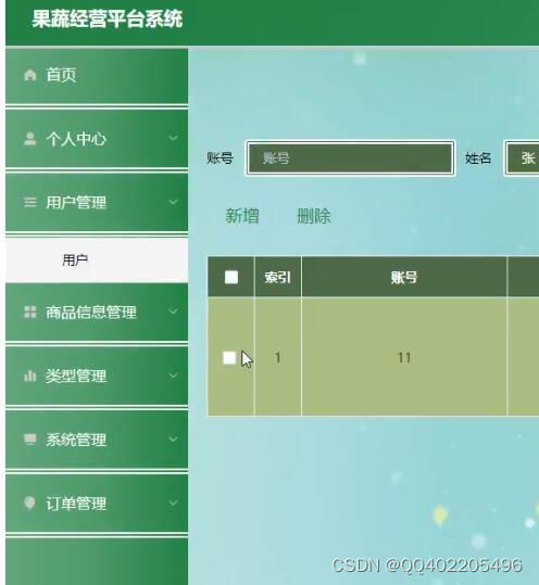 nodejs vue elementui助農果蔬農產品商城銷售網站java python php